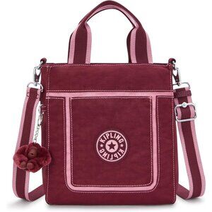 Women's Andria Fc Lounge Wine M Shoulder Bag with Zipper for Women